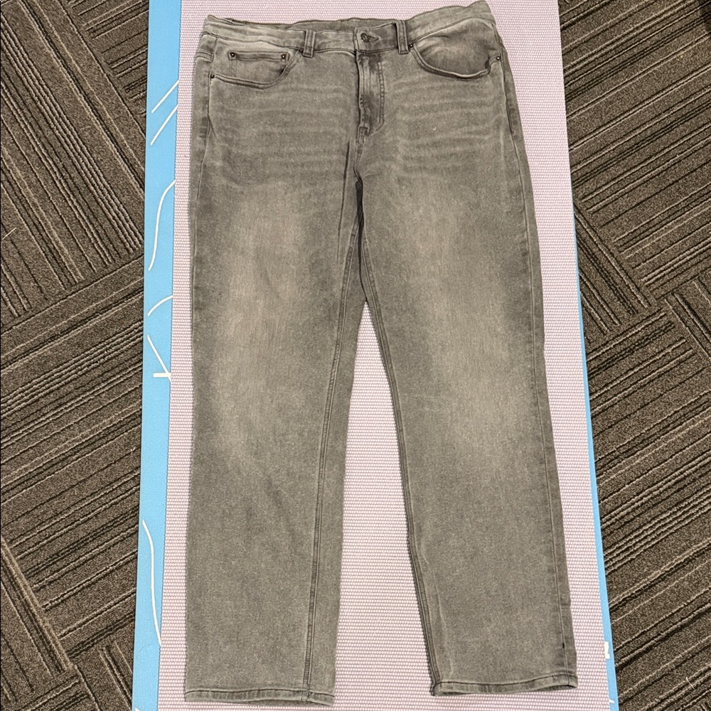 Men's Flag & Anthem Straight Gray Jeans